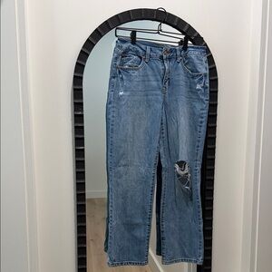 Rewash Jeans High Rise Crop